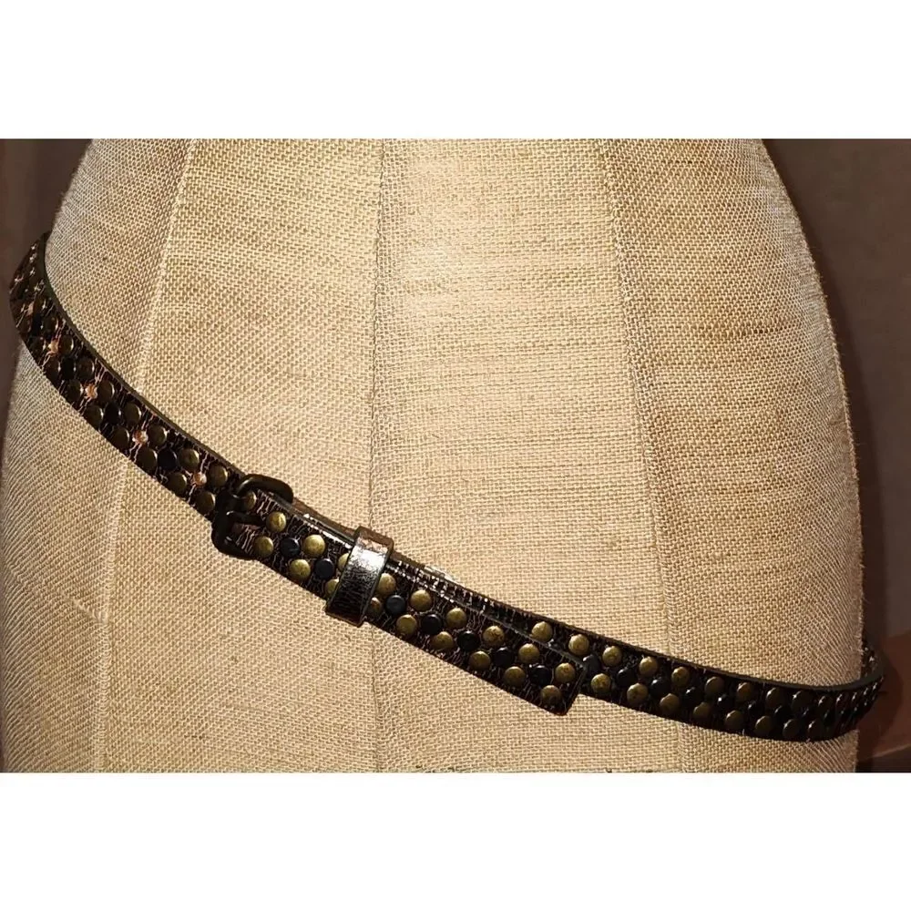 J Crew multi colored metal belt. Size Small. See description for details.